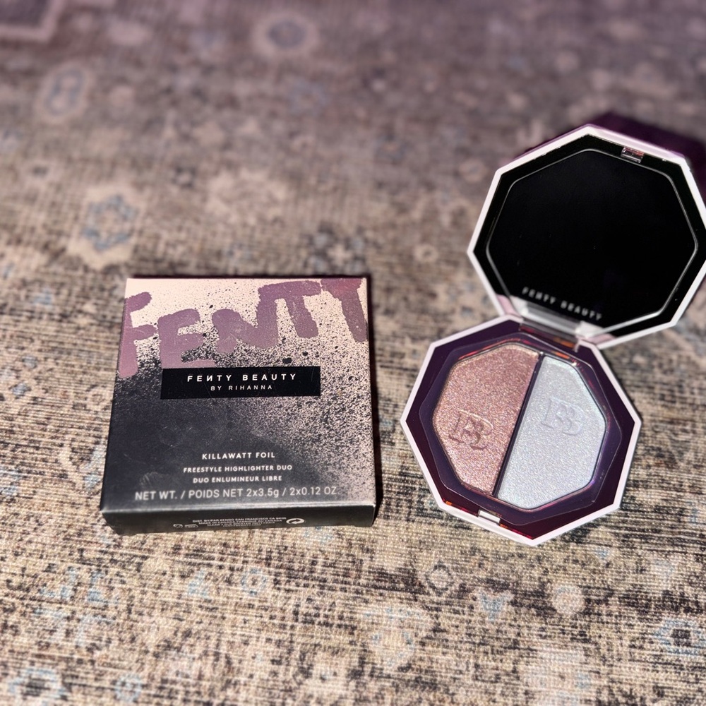 Fenty Beauty Killawatt Foil Highlighter Duo - Sand Castle & Mint’d Mojito